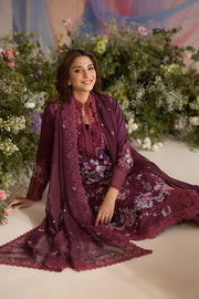 Sobia Nazir Embroidered Luxury Lawn Unstitched 3Pc Suit D-06A