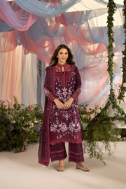 Sobia Nazir Embroidered Luxury Lawn Unstitched 3Pc Suit D-06A