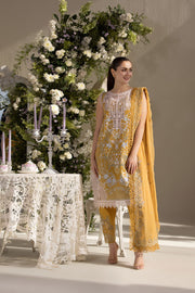 Sobia Nazir Embroidered Luxury Lawn Unstitched 3Pc Suit D-06B