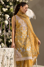Sobia Nazir Embroidered Luxury Lawn Unstitched 3Pc Suit D-06B