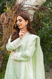 Sobia Nazir Embroidered Luxury Lawn Unstitched 3Pc Suit D-07B
