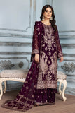 Alizeh Fashion Mah-e-Ru Unstitched Formal 3PC Suit D-05 Lailomah