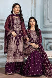 Alizeh Fashion Mah-e-Ru Unstitched Formal 3PC Suit D-05 Lailomah