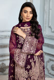 Alizeh Fashion Mah-e-Ru Unstitched Formal 3PC Suit D-05 Lailomah