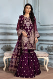 Alizeh Fashion Mah-e-Ru Unstitched Formal 3PC Suit D-05 Lailomah