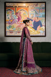 Saira Rizwan Festive Unstitched Embroidered Organza 3Pc Suit D-05 LAVENA