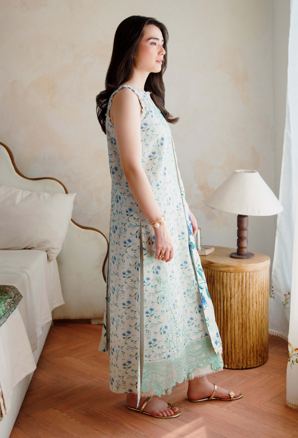 Humdum Layla Embroidered Karandi Unstitched 3Pc Suit D-01