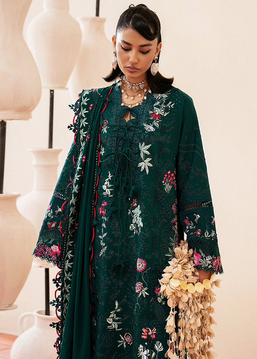 Suffuse Eid Unstitched Embroidered Lawn 3Pc Suit - LEA