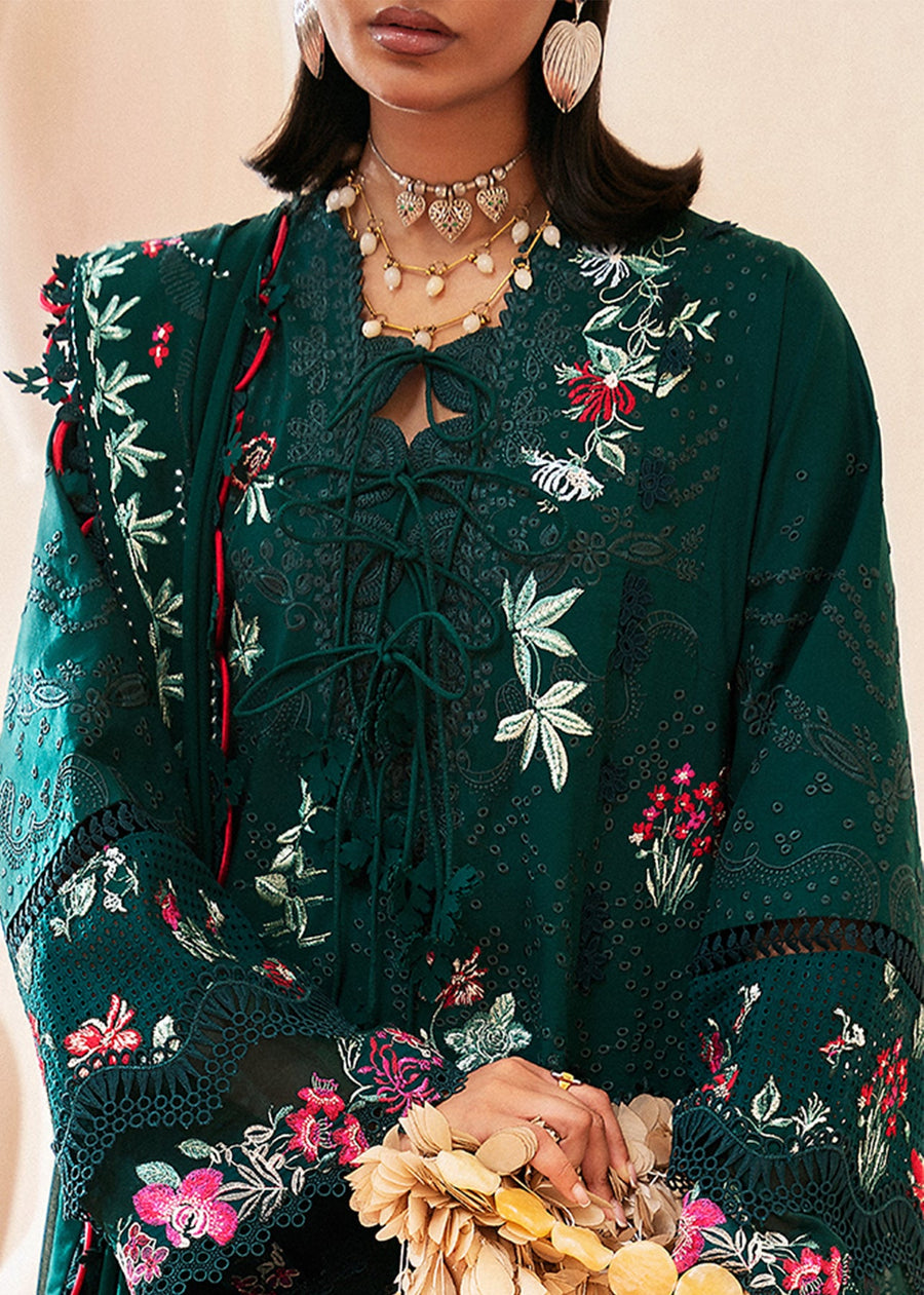 Suffuse Eid Unstitched Embroidered Lawn 3Pc Suit - LEA