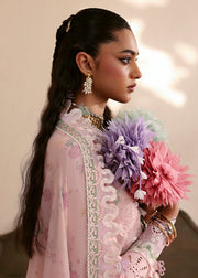 Suffuse Eid Unstitched Embroidered Lawn 3Pc Suit - LEENA