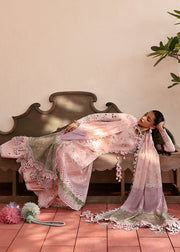 Suffuse Eid Unstitched Embroidered Lawn 3Pc Suit - LEENA