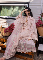 Saira Shakira Embroidered Luxury Lawn Unstitched 3Pc Suit LEYLA-A