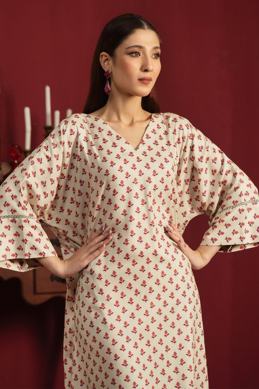 Ittehad Textiles Printed Crepe Linen Unstitched 2Pc Suit LF-CRL-2302