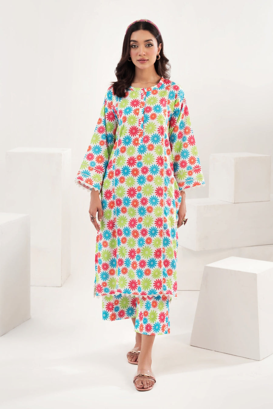Ittehad Textiles Printed Cotton Unstitched 2Pc Suit LF-HC23-2303