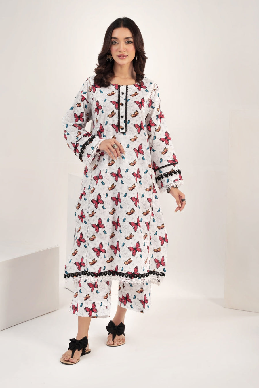 Ittehad Textiles Printed Cotton Unstitched 2Pc Suit LF-HC23-2306