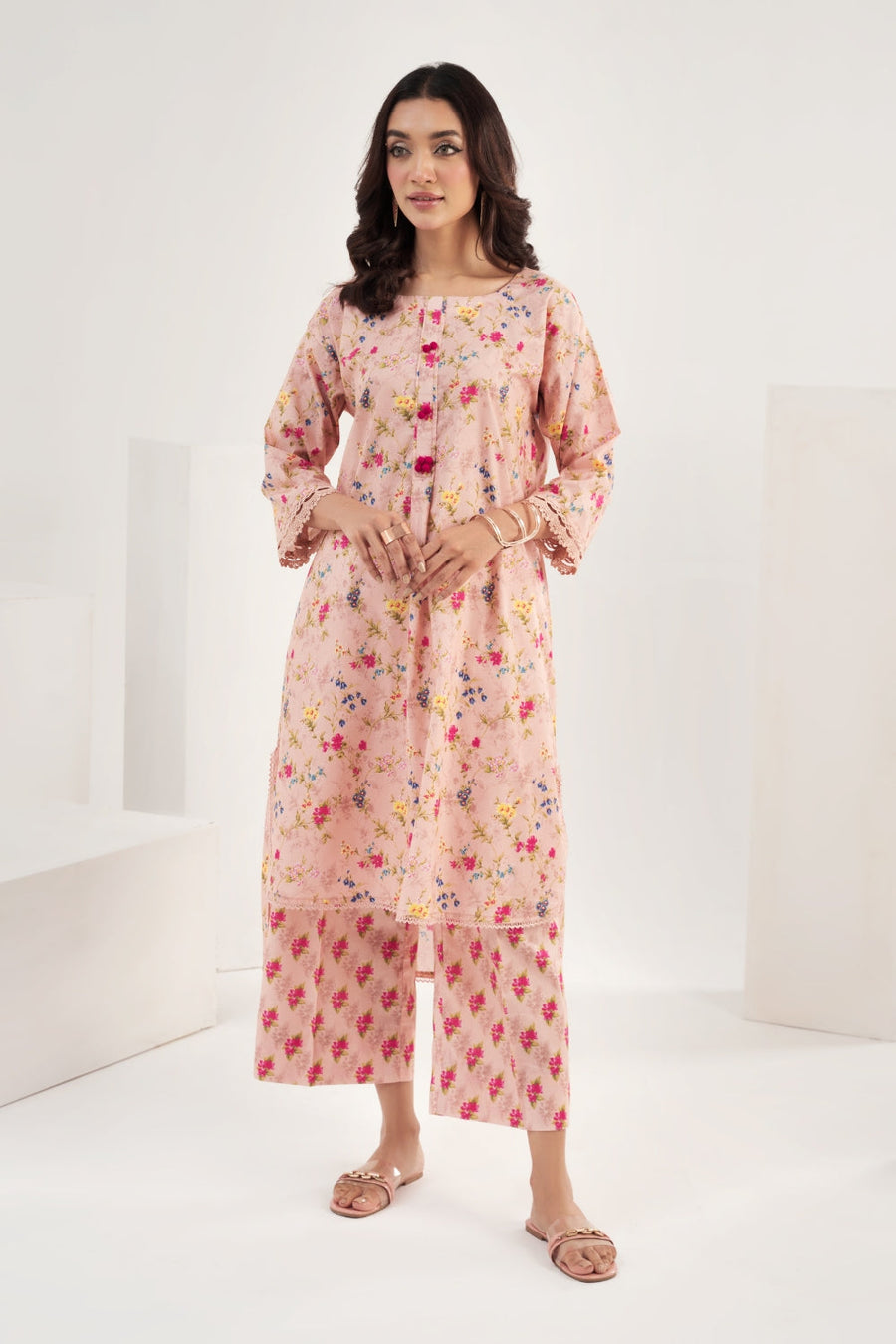Ittehad Textiles Printed Cotton Unstitched 2Pc Suit LF-HC23-2307