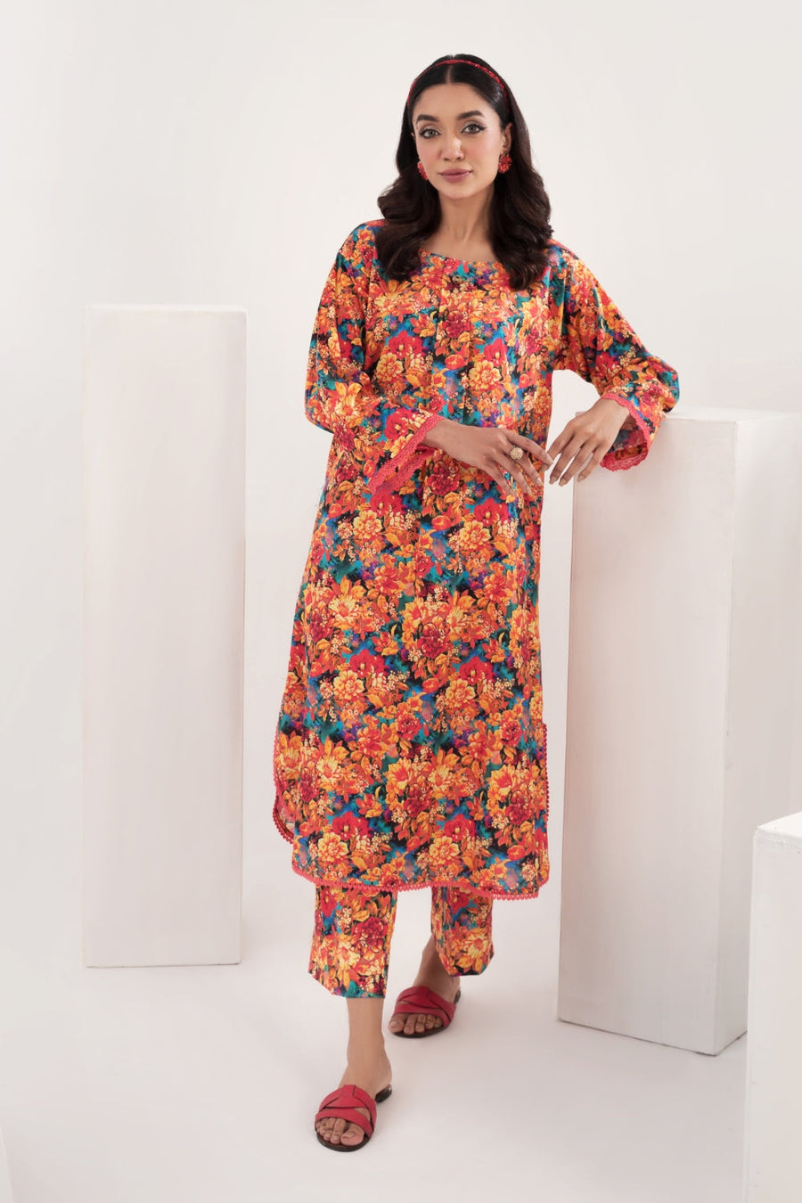 Ittehad Textiles Printed Cotton Unstitched 2Pc Suit LF-HC23-2319