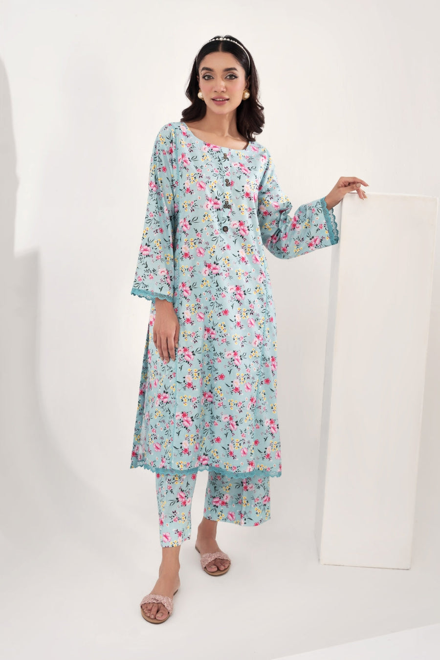 Ittehad Textiles Printed Cotton Unstitched 2Pc Suit LF-HC23-2320