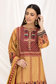 Ittehad Textiles Printed Khaddar Unstitched 2Pc Suit LF-HKHC-002B