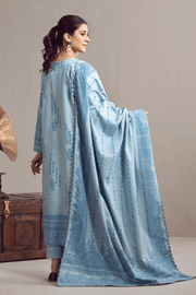 Ittehad Textiles Printed Khaddar Unstitched 3Pc Suit LF-KHC-004A