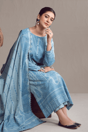 Ittehad Textiles Printed Khaddar Unstitched 3Pc Suit LF-KHC-004A