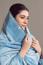 Ittehad Textiles Printed Khaddar Unstitched 3Pc Suit LF-KHC-004A