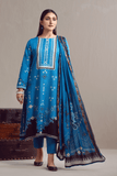 Ittehad Textiles Printed Khaddar Unstitched 3Pc Suit LF-KHC-008B
