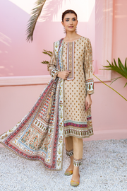 Ittehad Textiles Printed Khaddar Unstitched 3Pc Suit LF-VSK-005