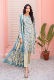 Ittehad Textiles Unstitched Printed Linen 3Pc Suit LF-VSL-004B