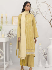 Lakhany by LSM Pashmina Printed Unstitched 3Pc Suit LG-AA-0023-B