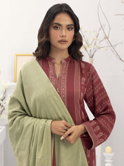 Lakhany by LSM Pashmina Printed Unstitched 3Pc Suit LG-AM-0028-A