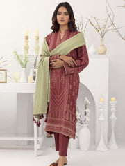 Lakhany by LSM Pashmina Printed Unstitched 3Pc Suit LG-AM-0028-A