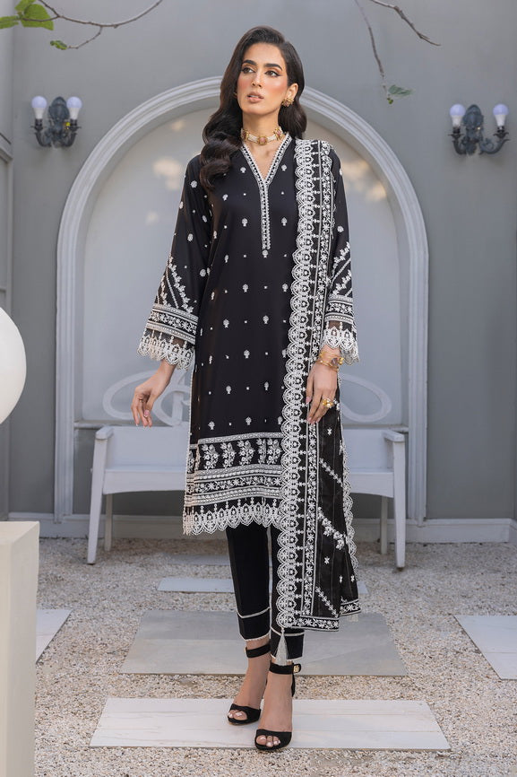 Lakhany Festive Eid Embroidered Lawn Unstitched 3Pc Suit LG-AM-0061