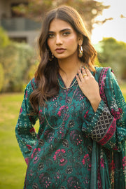 Komal Prints by Lakhany Unstitched Printed Lawn 3Pc Suit LG-AM-0088-A