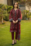 Komal Prints by Lakhany Unstitched Printed Lawn 3Pc Suit LG-AM-0088-B