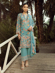 Lakhany Spring Embroidered Lawn Unstitched 3Pc Suit LG-AR-0087