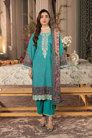 Lakhany Komal Embroidered Lawn Unstitched 3Pc Suit LG-AR-0131