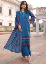 Lakhany Spring Embroidered Lawn Unstitched 3Pc Suit LG-EA-0460