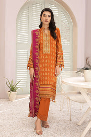 Lakhany Dareechay Embroidered Pashmina Unstitched 3Pc Suit LG-EA-0491
