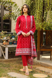 Komal Prints by Lakhany Unstitched Printed Lawn 3Pc Suit LG-IZ-0103-A
