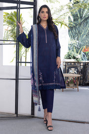 Lakhany Spring Embroidered Lawn Unstitched 3Pc Suit LG-IZ-0122
