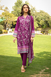 Komal Prints by Lakhany Unstitched Printed Lawn 3Pc Suit LG-IZ-0147-B