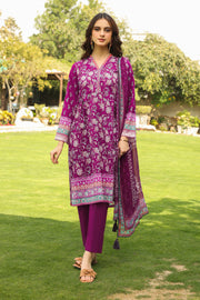 Komal Prints by Lakhany Unstitched Printed Lawn 3Pc Suit LG-IZ-0147-B