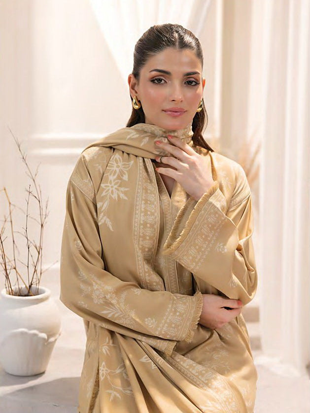 Lakhany Cashmi Wool Unstitched Printed 3Pc Suit LG-IZ-0269-A