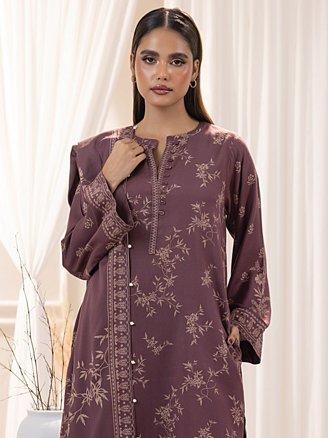 Lakhany Cashmi Wool Unstitched Printed 3Pc Suit LG-IZ-0269-B
