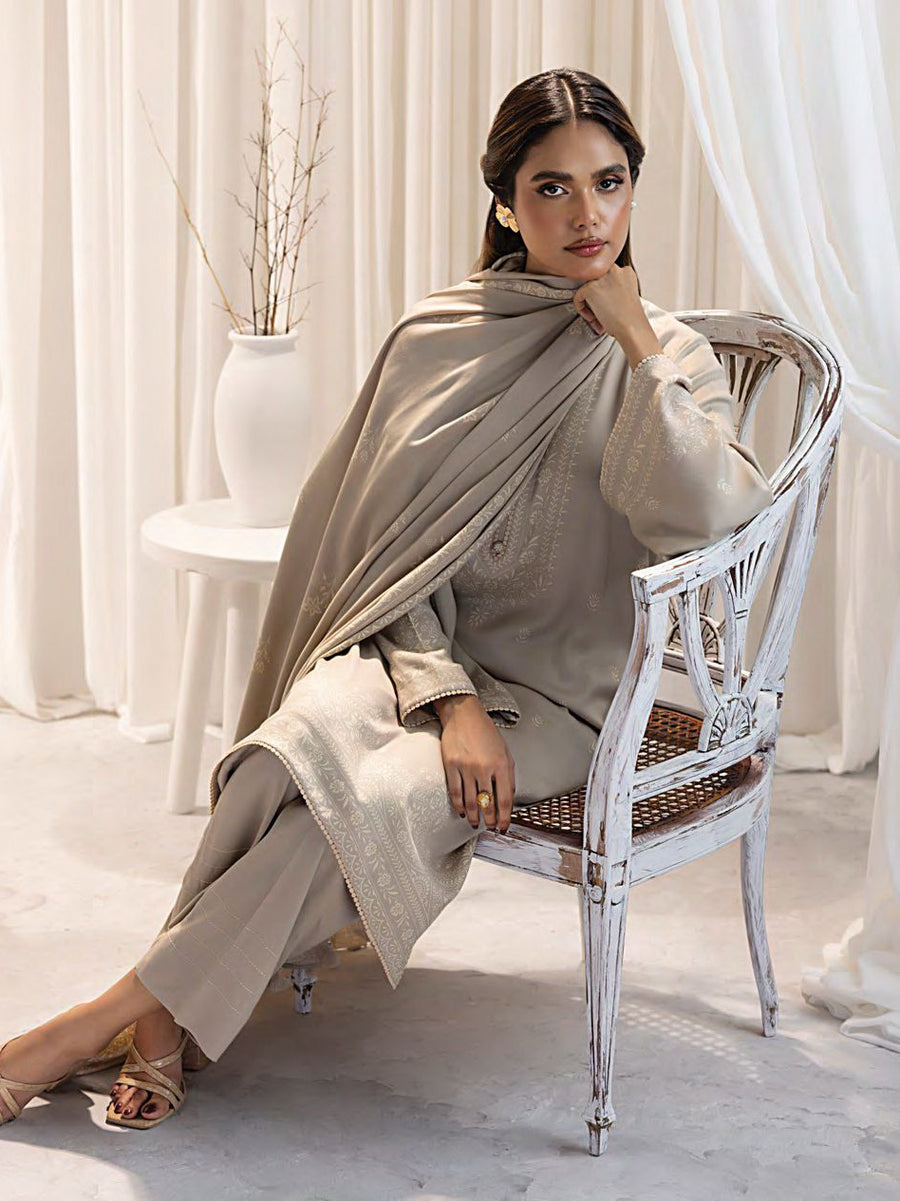 Lakhany Cashmi Wool Unstitched Printed 3Pc Suit LG-IZ-0271-A