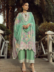 Lakhany Spring Embroidered Lawn Unstitched 3Pc Suit LG-IZ-0282