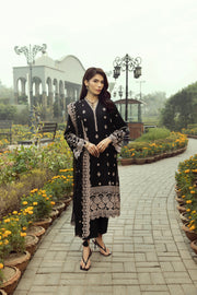 Lakhany Embroidered Luxury Lawn Unstitched 3Pc Suit LG-IZ-0305
