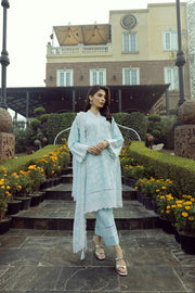 Lakhany Embroidered Luxury Lawn Unstitched 3Pc Suit LG-IZ-0308