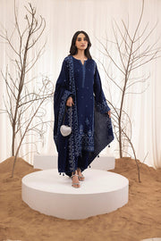 Lakhany Embroidered Cashmi Wool Unstitched 3Pc Suit LG-IZ-0450